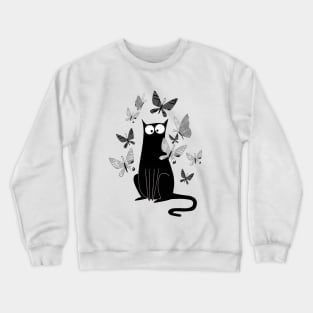 Paper Butterflies Crewneck Sweatshirt